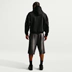 Sudadera con gorro sin cierre de básquetbol Therma-FIT cepillada para hombre Ja "Halloween"