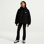 Chamarra acolchada Therma-FIT holgada para niños talla grande Nike Sportswear