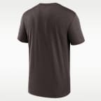 Playera Nike Dri-FIT de la NFL para hombre Cleveland Browns Legend Icon