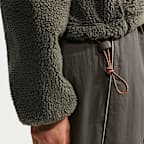 Veste oversize à 3/4 de zip NikeSKIMS Sherpa pour femme