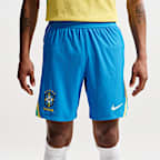 Brazil 2026/27 Match Home Men's Nike Aero-FIT Soccer Authentic Shorts