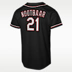 Lars Nootbaar St. Louis Cardinals Big Kids' Nike MLB Replica Fashion Jersey