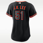 Jung Hoo Lee San Francisco Giants Women's Nike MLB Replica Jersey