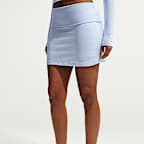 Nike Sportswear Chill Knit Women's Mid-Rise Tight Ribbed Skort