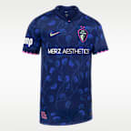 North Carolina Courage Stadium Away Big Kids' Nike Dri-FIT NWSL Replica Jersey