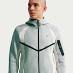 Nike Tech Men's Color-Block Full-Zip Fleece Windrunner Jacket
