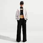 Cárdigan de tejido Fleece Therma-FIT para mujer Nike One