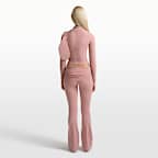 NikeSKIMS Ribbed Seamless Women's Cropped Full-Zip Jacket