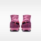 Chaussure de foot montante à crampons FG Nike Mercurial Superfly 10 Pro