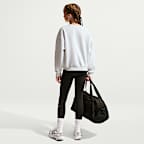 Nike Sportswear Studio Girls' Boxy Fleece Crew Neck