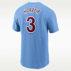 Bryce Harper Philadelphia Phillies Fuse Men's Nike MLB T-Shirt