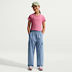 Zkrácené tričko Nike Sportswear pro větší děti (dívky)