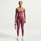 Camiseta de tirantes con bra deportivo de baja sujeción para mujer Nike Zenvy