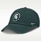 Michigan State Natural Club Men's Nike College Adjustable Hat