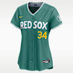 Jersey Nike Dri-FIT ADV de la MLB Limited para mujer David Ortiz Boston Red Sox City Connect