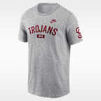 Playera universitaria Nike para hombre USC Legacy Arch 2-Hit