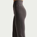 Nike Zenvy Women's High-Waisted Flared Leggings with No Front Seam