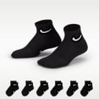 Calcetines al tobillo para niños talla pequeña (6 pares) Nike Dri-FIT Performance Basics