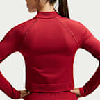 Nike Pro Seamless Women's Full-Zip Training Top
