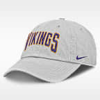 Minnesota Vikings Primetime Club Arched Men's Nike NFL Adjustable Hat