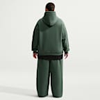 Nike Studio Fleece Medium Weight Women's Oversized Pullover Hoodie (Plus Size)
