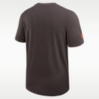 Cleveland Browns Sideline Coach Men's Nike Dri-FIT NFL Top