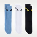 Chaussettes mi-mollet Nike x LEGO® Collection Everyday Essentials (3 paires)