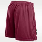 Shorts reversibles universitarios Nike Dri-FIT para hombre Florida State Courtside
