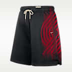 Portland Trail Blazers Standard Issue Men's Fleece Basketball Shorts