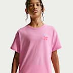Playera para niña talla grande Nike Sportswear