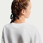 Nike Sportswear Studio Girls' Boxy Fleece Crew Neck