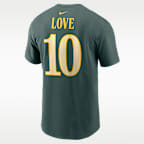Jordan Love Green Bay Packers Rivalries Collection Men's Nike NFL T-Shirt