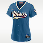 Milwaukee Brewers City Connect Women's Nike MLB Stadium Jersey