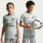 Fotbollströja för uppvärmning Atlético Madrid (tredjeställ) Nike Dri-FIT för ungdom