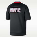 Memphis Grizzlies Hardwood Classics Men's Nike Dri-FIT NBA Short-Sleeve Jacket