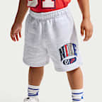 Shorts de tejido Fleece Multisport infantil Nike Sportswear