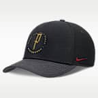 Gorra Nike Dri-FIT de la MLB ajustable y con estructura A-Frame para hombre Pittsburgh Pirates City Connect Rise