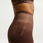 NikeSKIMS Satin Shine Women's High-Waisted Bonded 73.5cm (approx.) Leggings