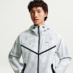 Nike Tech Windrunner Dri-FIT Tam Boy Fermuarlı Dokuma Erkek Ceketi
