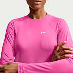 Playera de manga larga Dri-FIT UV para mujer Nike Swim Hydroguard