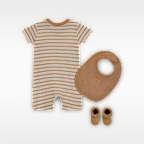 Nike Baby 3-Piece Romper and Terry Set