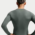 Nike One Fitted Women's Dri-FIT Long-Sleeve Top