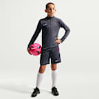 Shorts de fútbol de tejido Knit Dri-FIT para niños talla grande Nike Academy