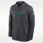 Green Bay Packers Pure Fury Sideline Men's Nike Dri-FIT NFL Long-Sleeve Hooded Top