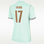 William Saliba France National Team 2026 Stadium Away Women's Nike Dri-FIT Soccer Jersey