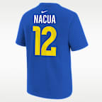 Puka Nacua Los Angeles Rams Big Kids' Short-Sleeve T-Shirt