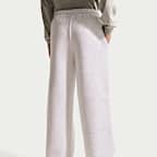 Pantalon à ourlet ouvert Nike Sportswear Studio Fleece pour fille