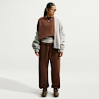 Nike Studio Fleece Medium Weight Women's Oversized Crew