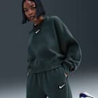 Pantalon de survêtement oversize à taille haute Nike Sportswear Phoenix Fleece pour Femme