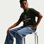 Nike Sportswear Club Fleece Big Kids' Open-Hem Pants